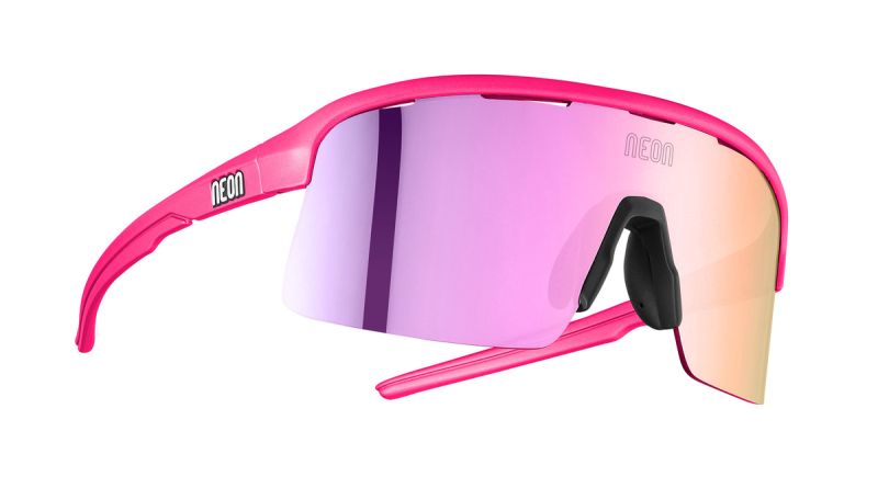 Occhiale Neon Arrow 2.0 Pink Fluo Mirror Violet Cat3